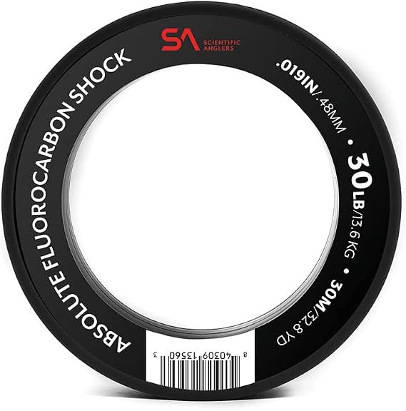 Scientific Anglers Absolute Fluorocarbon Shock Tippet - 30m