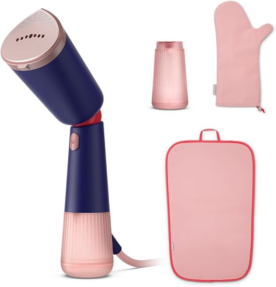 Philips 5000 Series Steam Straightener - Powerful 1400W, Continuous Steam, Two Water Chambers, 35sn Fast Warming, Eco and Max Settings, Adjustable Head, Metal Base, Accessories, Sea Blue (STH5030/20)