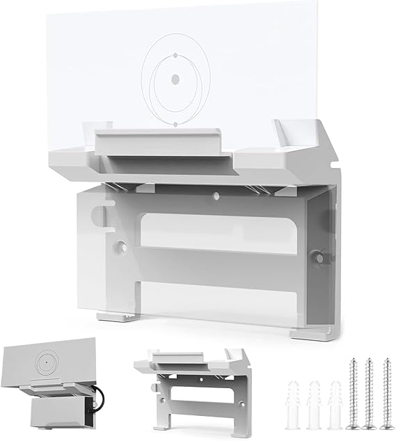Starlink Gen 3 Mount, Premium 2 in 1 StarLink V3 Kit for Starlink Gen 3 Mesh Router, Space Saving Router Wall Bracket Holder Accessories