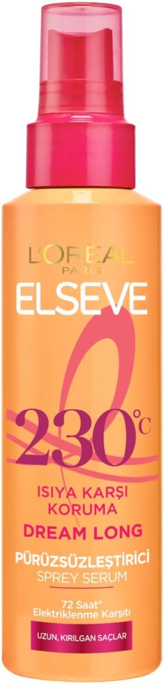 L'Oréal Paris Elseve Dream Long Isıya Karşı Koruyucu & Pürüzsüzleştirici Sprey Serum 150ml