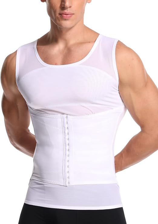 Slimming Vest Men Tummy Control Body Shaper Compression Tank Top