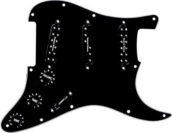 Seymour Duncan Everything Axe - Loaded Pickguard - Black