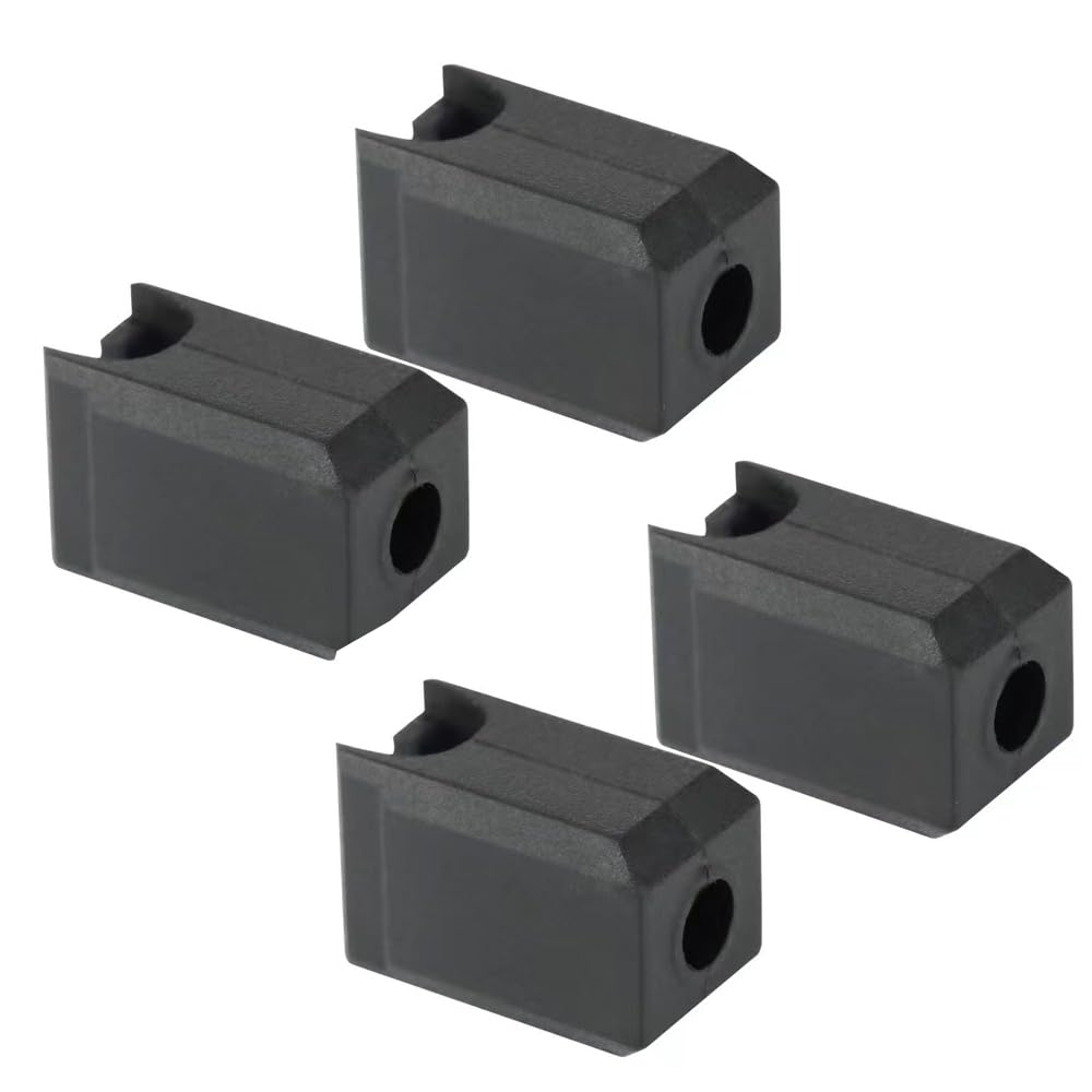 4pcs P1S Silicone Sock Heater Block Silicone Socks 3D Printer Parts & Accessories High Temperature Extruder Heating Block Silicone Cover for 3D Printer Bambu Lab X1, P1P, P1S