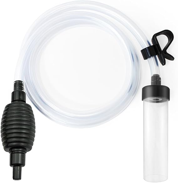 Laifoo 5ft-S Aquarium Siphon Vacuum Cleaner for Fish Tank Cleaning Gravel & Sand