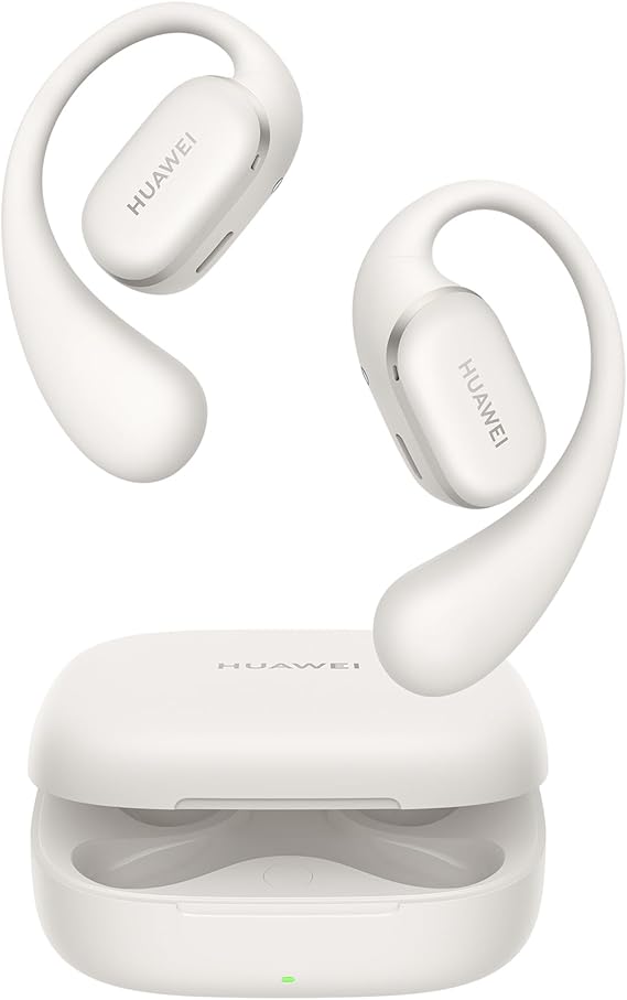 HUAWEI FreeArc Open-Ear Earbuds, Secure Fit and Comfort, IP57 Water Resistance, Dynamic Bass, 28 Hours Playtime, Sports Earphones, Headset for Running Workout Driving, iOS & Android, Bluetooth, Grey