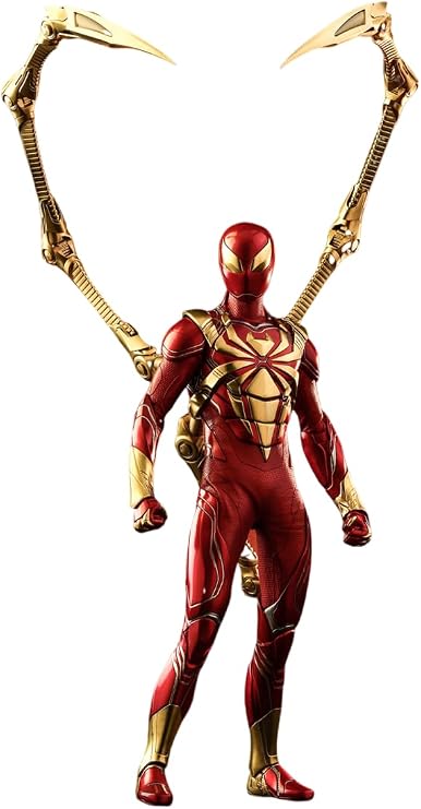 Hot Toys 1:6 Spider-Man - Iron Spider Armour - Marvel Comics Amazing Spider-Man Multicolor HT904935