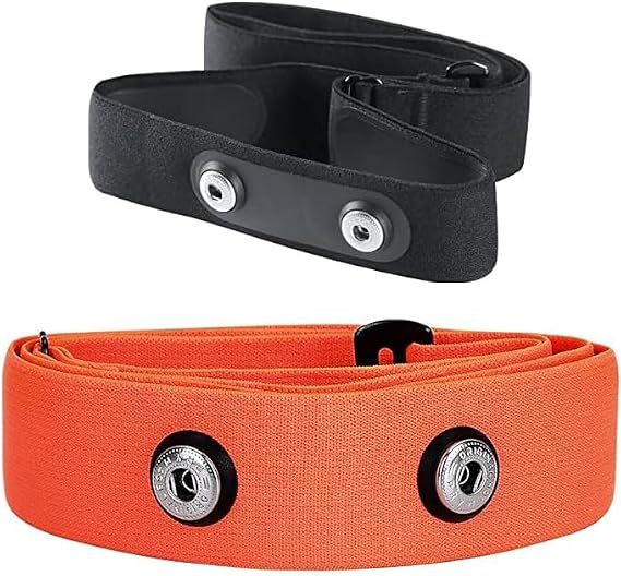 Heart Rate Monitor Replacement Chest Strap Fits for Polar H7 H1 Wahoo Tickr Garmin Chest Belt Small