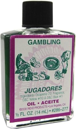 Indio Products Gambling Oil 1/2 fl. oz.