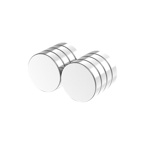 Super Strong Disc Neodymium Magnet - 1.00D x 1/4H - 8 Pack Rare Earth Magnets,Extremely Powerful Large Round Magnets for Fridge, Dry Erase Board, Crafts, Office, Whiteboard, Science