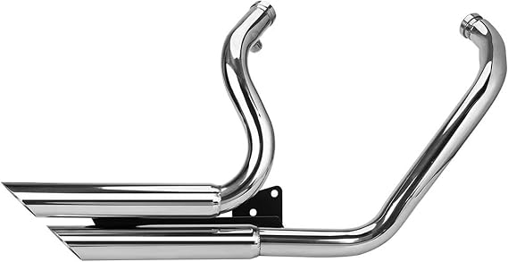 Motorcycle E Muffler Pipe Slip On For Harley For Davidson HD 883 XL 48 1200 2004-2023 Full System Stainless Steel