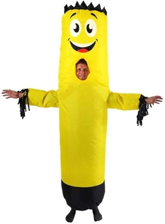 Tube Man Air Dancer Arm Waving Inflatable Costume for Adults (One Size)