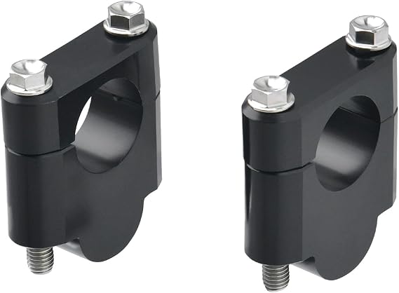 DRC ZE53-02301 Handlebar Risers Black