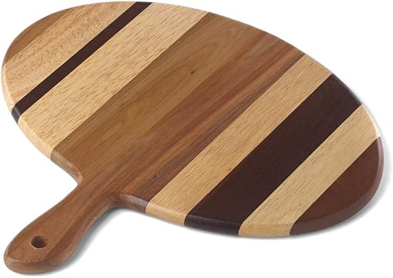 Dansk Signy 13.5" Oval Tray, 1.55 LB, Brown