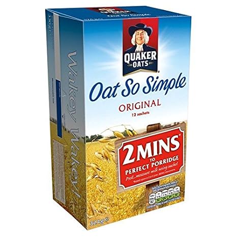 Quaker Oat So Simple Original - 12 x 27g