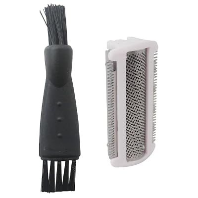 Pink Upgraded Foil and Blade Replacement-Pearl-tip trimmers Protect Your Skin From Irritation,Fit for Philips SatinShave Advanced Womens Electric Shaver BRL140 BRL130