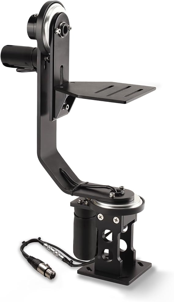 PROAIM Jr 2-Axis Motorized Pan-Tilt Head w/12V Joystick for Jibs, 5kg/11lb