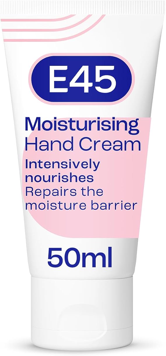 E45 Daily Moisturising Hand Cream, 50 ml (Pack of 1)