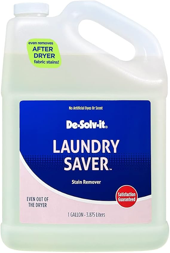 De-solv-it Laundry Saver Stain Remover for Clothes, 1 Gallon