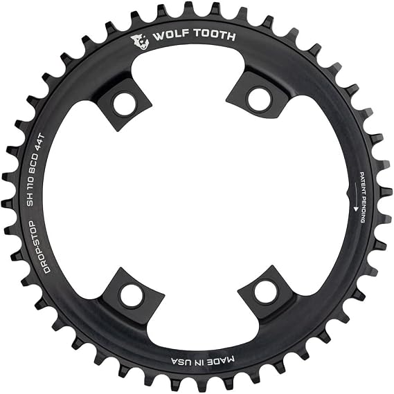 Wolf Tooth Components Drop Stop Elliptical 4-Bolt Shimano Grx Chainring