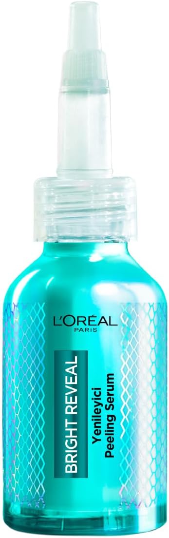 L'Oreal Paris Bright Reveal Koyu Lekelere Karşı Yenileyici Peeling Serum,%25 AHA, BHA, PHA İçerikli 25 ml