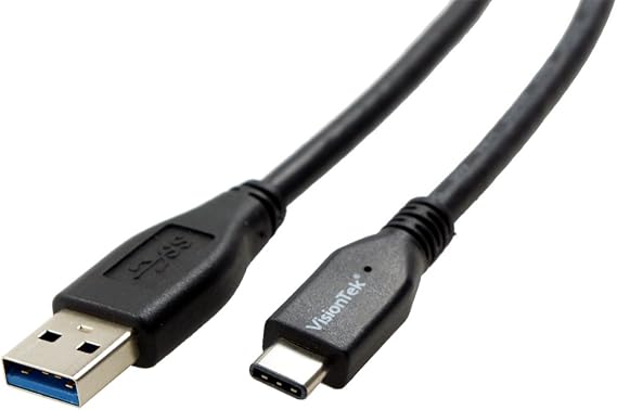 VisionTek USB 3.1 Type C to Type A Cable 1 Meter (M/M) - 900826