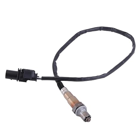 0258017140 Lambda Oxygen O2 Sensor Universal Replaces 5 Wire Oxygen O2 Lambda Sensor 6 Pin Car Oxygen Sensor Replacement for 0258017238, 0281004110, 0281004129, 0281004175, 0281004185, 0281004186