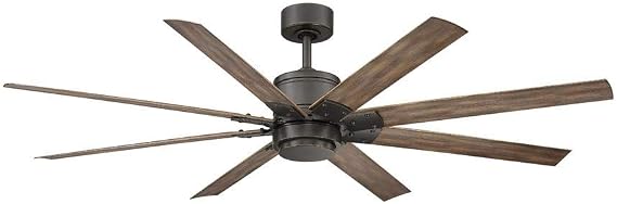 Renegade 52 in. 8 Blade Oil Rubbed Bronze Barn Wood Smart Ceiling Fan with 3000K Light Kit and Remote works with iOS/Android app, Alexa, Google Assistant, SmartThings, Control4, more