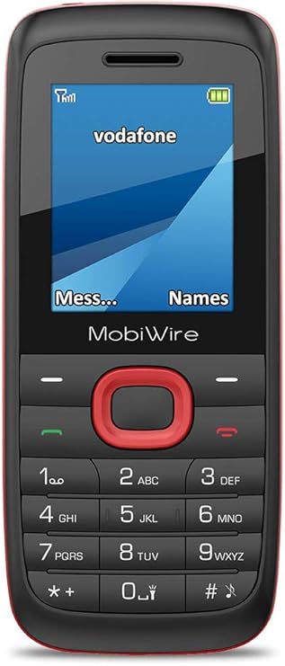 Vodafone Original Mobiwire Ayasha Pay As You Go Smartphone Locked to Vodafone Network - Black