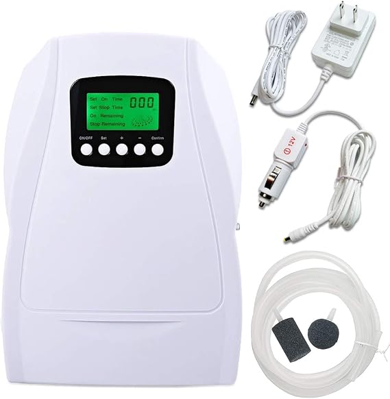 Ion Generator, Ozone Generator, Automobile, Rooms, Restaurants, Air, Sterilization, Deodorization, Ozone Generation, 16.9 fl oz 500 mg/hr, For Home Business Use