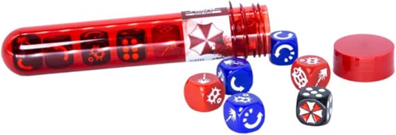 Steamforged Games Resident Evil 3 Board Game Dice Pack
