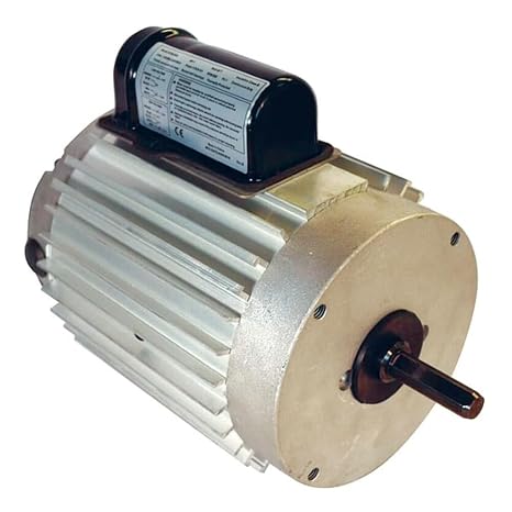 Agricultural Fan Motor, Split-Phase, 1 HP, 115/208-230V AC, 825 Nameplate RPM, 56 Frame - 1 Each