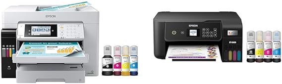 Epson EcoTank Pro ET-16650 Wireless Wide-Format Color All-in-One Supertank Printer with Scanner & EcoTank ET-2800 Wireless Color All-in-One Cartridge-Free Supertank Printer