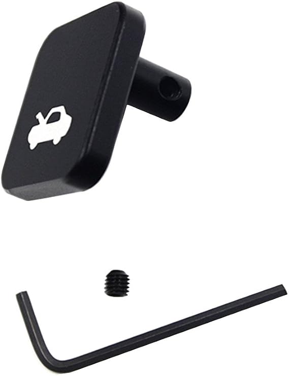 Hood Latch Release Handle Cable Repair Kit Billet Aluminum Replacement for CIVIC 1996-2005, CRV 1997-2006,Element 2003-2011
