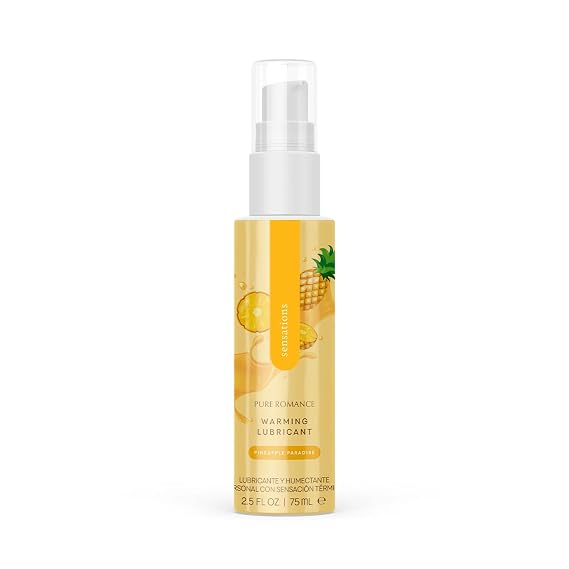 Pure Romance Sensations Pineapple Paradise | Warming Moisturizer