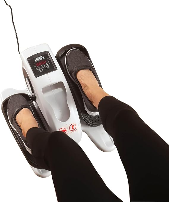 Under Desk Sitting Elliptical Exerciser - Compact Pedal Exerciser