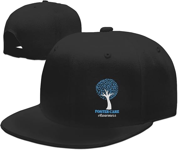 Snapback Hats for Men Women Adjustable Flat Brim Baseball Cap Flat Bill Fashionable Hip Hop Hat