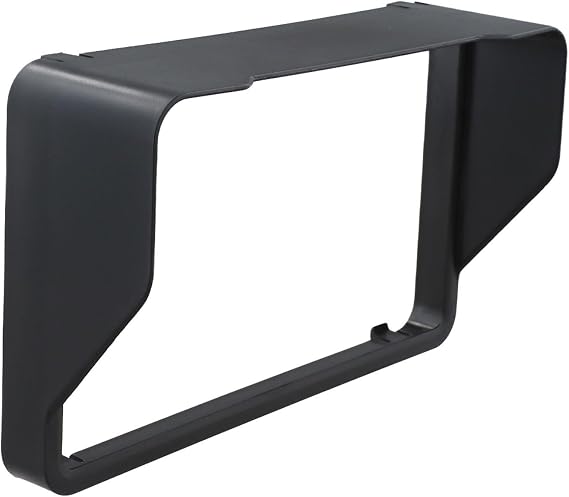 Anti-glare Motorcycle Instrument Visor， Dashboard Screen Protector ，for Zontes 368G 2024 - Black PP Plastic Sun Shield Cover