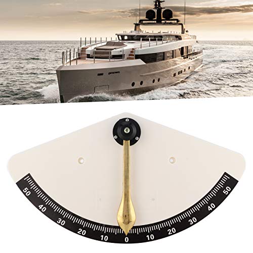 Nautical Clinometer, Marine Clinometer Level Inclinometer Angle Finder Instrument for Ships Boats Yachts RVs