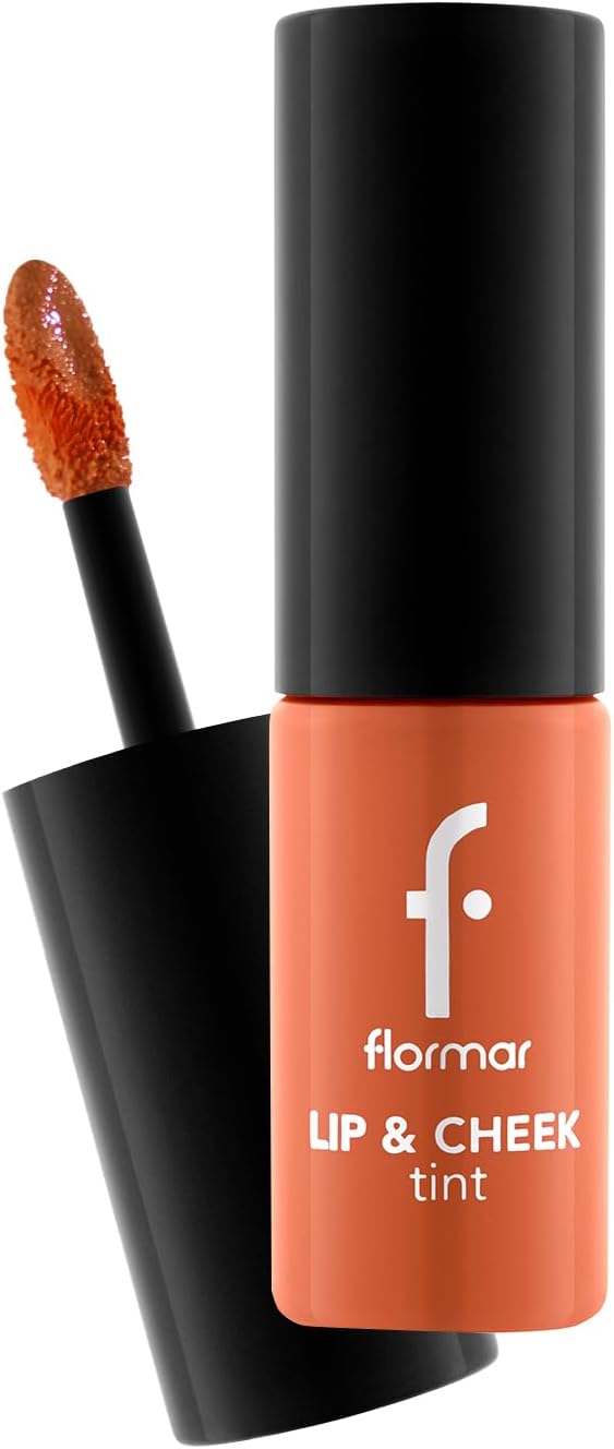 Flormar Lip & Cheek Tint - Mat ve Kalıcı Su Bazlı Likit Dudak/Yanak Renklendiricisi 003 APRICOT MARMALADE