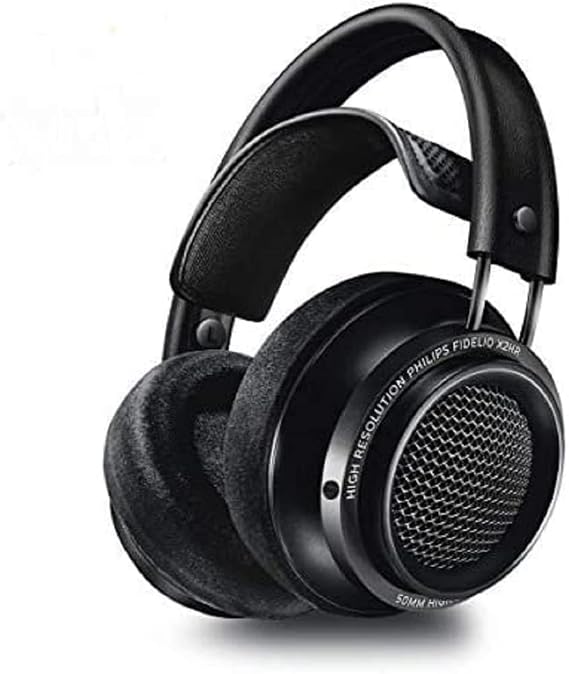 Philips Audio Fidelio X2HR Over-Ear Open-Air Headphones 50mm Driver Black