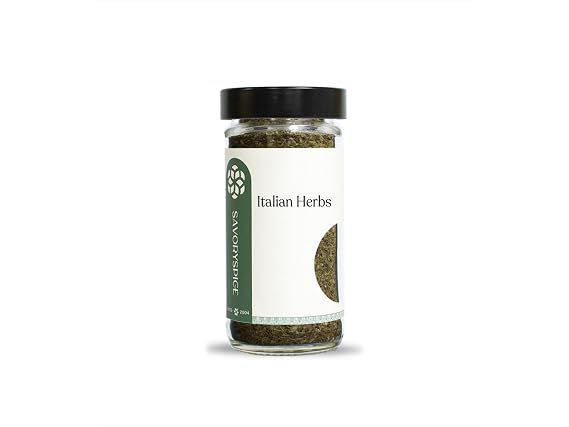 Savory Spice Italian Herbs - Salt-Free Italian Seasoning Blend for Pasta, Pizza, Spaghetti Sauce & Garlic Bread (0.7 oz)