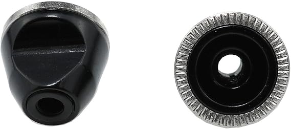 2 Pack M5 Bicycle Wheel Axle Nut for Quick Release Skewer