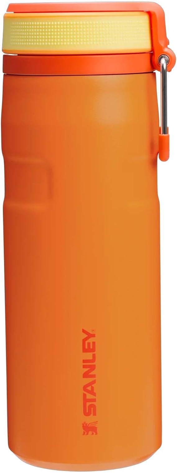STANLEY Iceflow Bottle Twist Flip 0.47L (Goldenrod Coral)