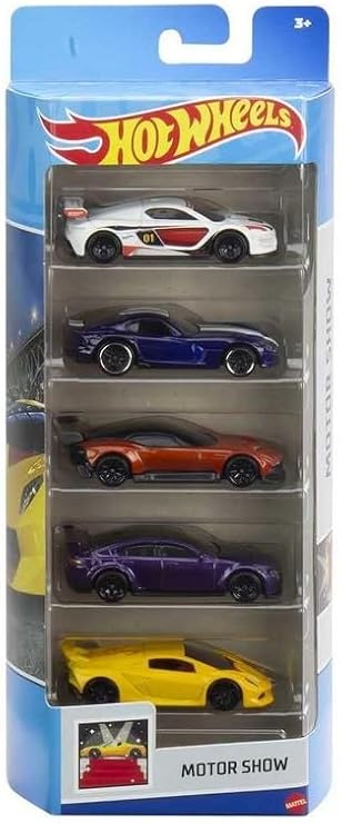 Hot Wheels Motor Show 5-Pack