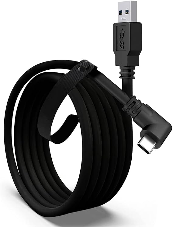 10FT Link Cable for Oculus Quest 3/Quest 2, High Speed Data Transfer Charging Cable USB 3.0 to USB C Cable Charger for Oculus Quest 2 Accessories VR Headset Gaming to PC