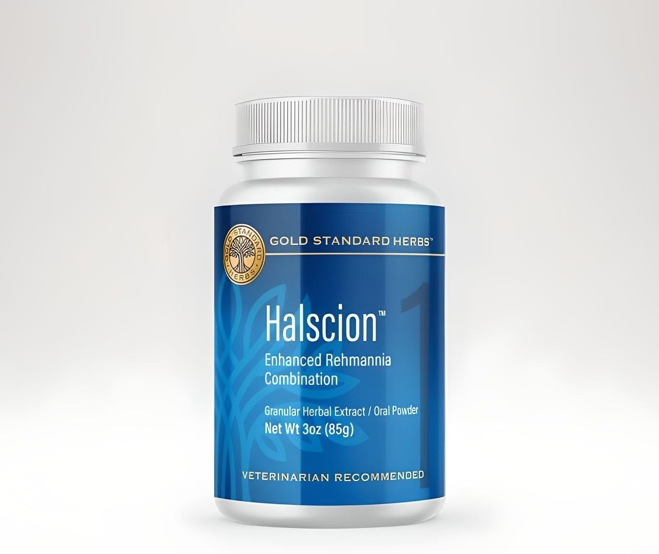 Halscion Cognitive Support and Stress Relief for Dogs by Gold Standard Herbs, All Natural Rehmannia Combination, 85 gram Powder