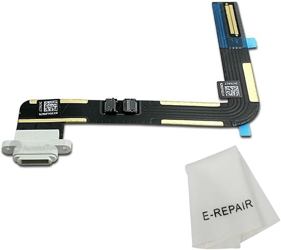 Charging Port Connector Dock Flex Cable Replacment for Ipad Air (White)