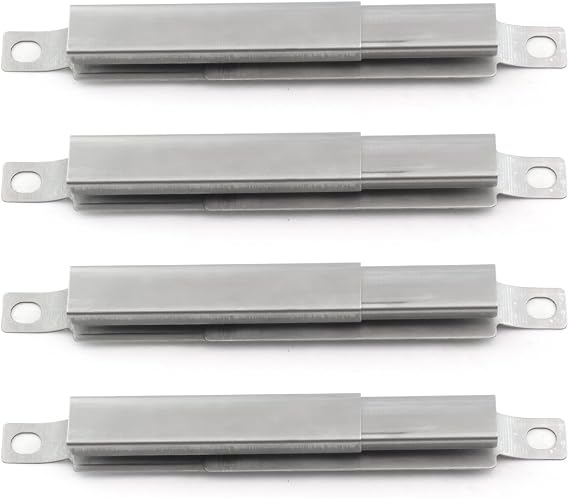 4 Pack Universal Adjustable Crossover Tubes 5 up to 9.5 Inch for Nexgrill 720-0830h, Thermos 461442114, Charbroil 463344116, 463241113, 463449914, 463436215, 463244011