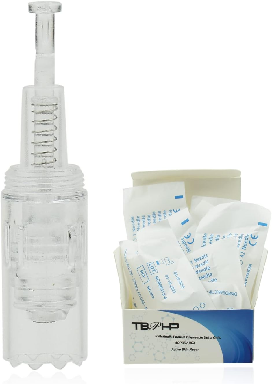 TBPHP Derma Pen Screw Needle Cartridge 3D Nano for M1P10P20P20RL10 pcs 3D Nano