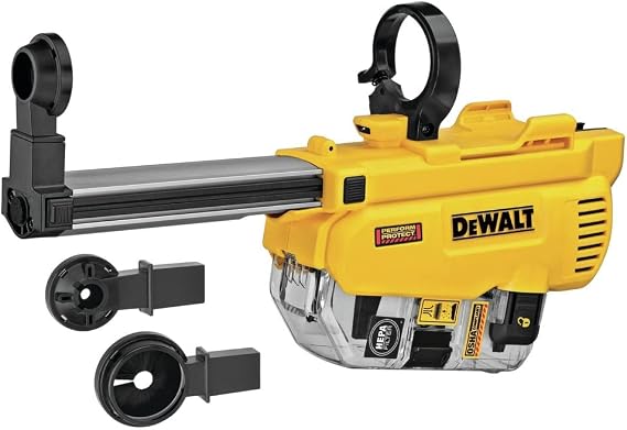 DEWALT Dust Extractor for DCH263 Rotary Hammer, D-Handle, 1-1/8-Inch (DWH205DH)